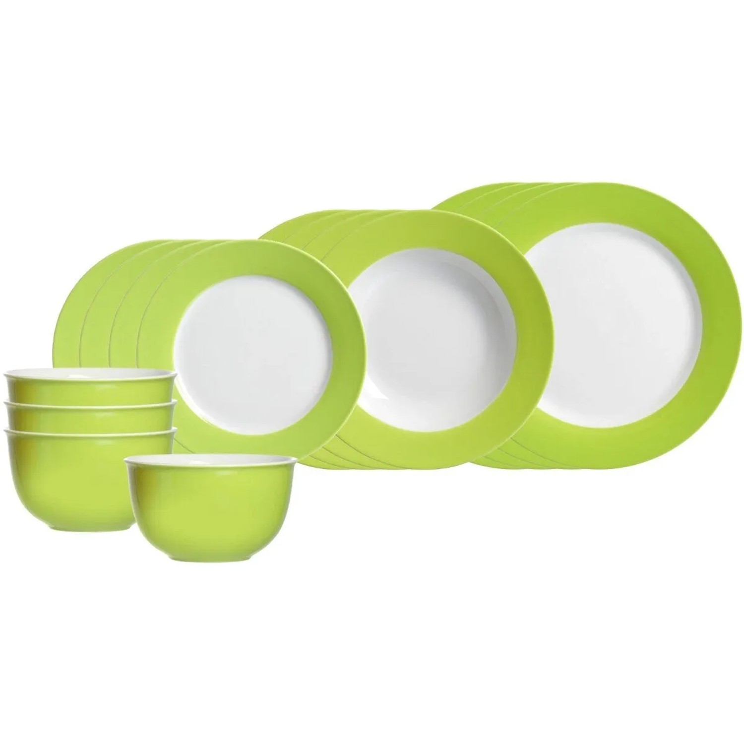 Ritzenhoff & Breker DOPPIO Einsteiger-Set 16-teilig Grün