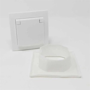 McPower FLAIR Steckdose IP44 Weiß 250V16A Schraubklemm