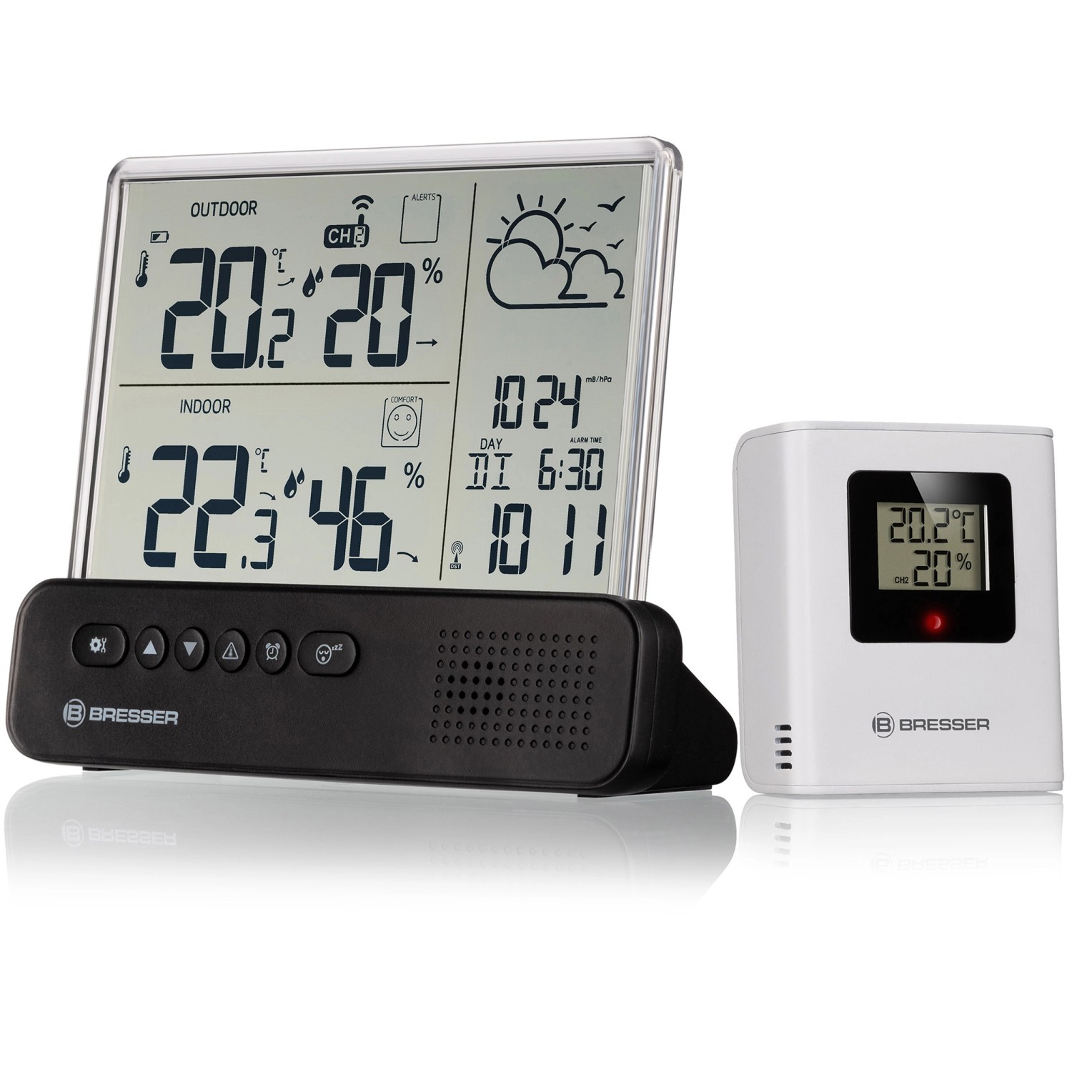 Bresser Funk-Wetterstation Translucidus NV günstig online kaufen