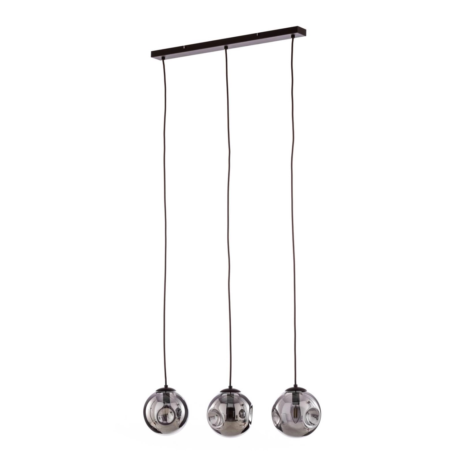 Lindby Pendelleuchte Valentina 10019841 Design Modern in Alu aus Glas 3-fla günstig online kaufen
