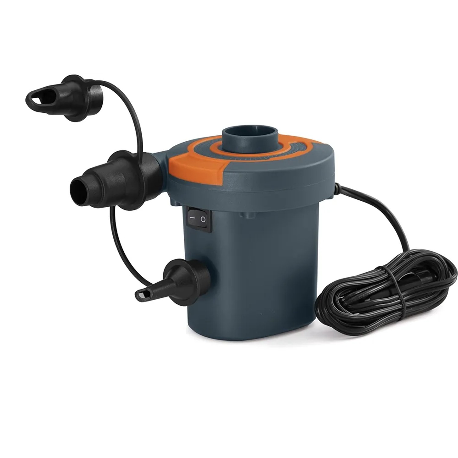 Sidewinder 12V Elektro-Luftpumpe mit Adaptern zum Aufpumpen, 680 l/min.