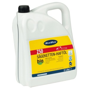 Xervex Sägekettenhaftöl Z50 Bio, 5 Liter Kanister für Kettensägen.