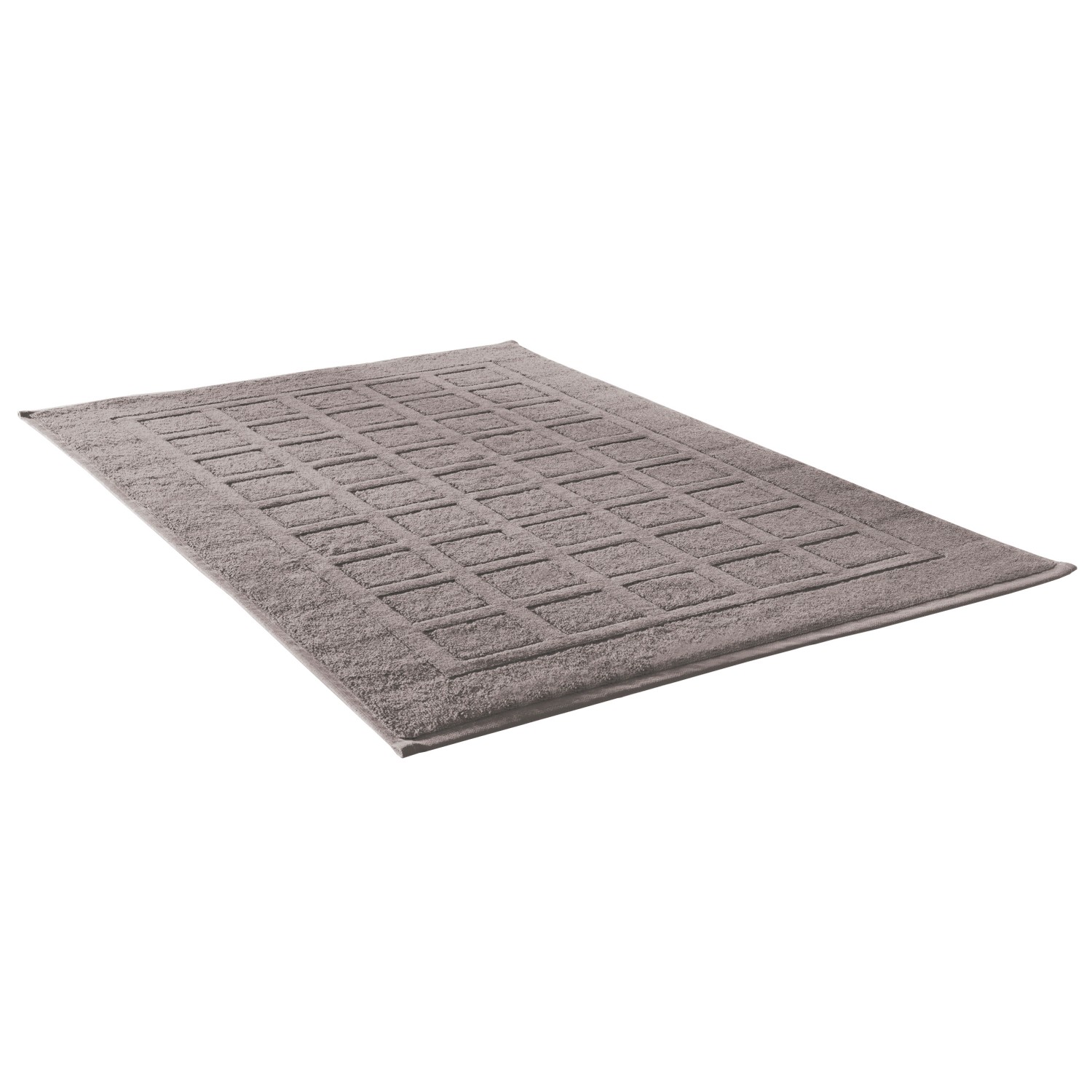 Dyckhoff Badvorlegerset Planet Taupe 50 x 80 cm 3-tlg. günstig online kaufen