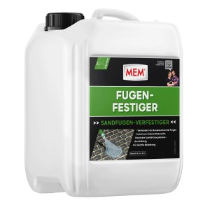 Kanister MEM Fugen-Festiger 5 l für die Verfestigung von Sandfugen bei Pflaster und Plattenbelägen.