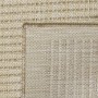 Beiger Ayyildiz Outdoor-Teppich Giza, 120x120 cm, in Sisal-Optik. Wetterfest und robust.