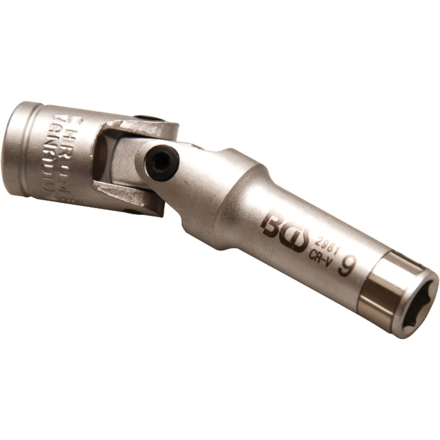 BGS Glühkerzen Gelenk Einsatz Sechskant Antrieb Innenvierkant 10 Mm  3 8 Zoll  SW 9 Mm 2981