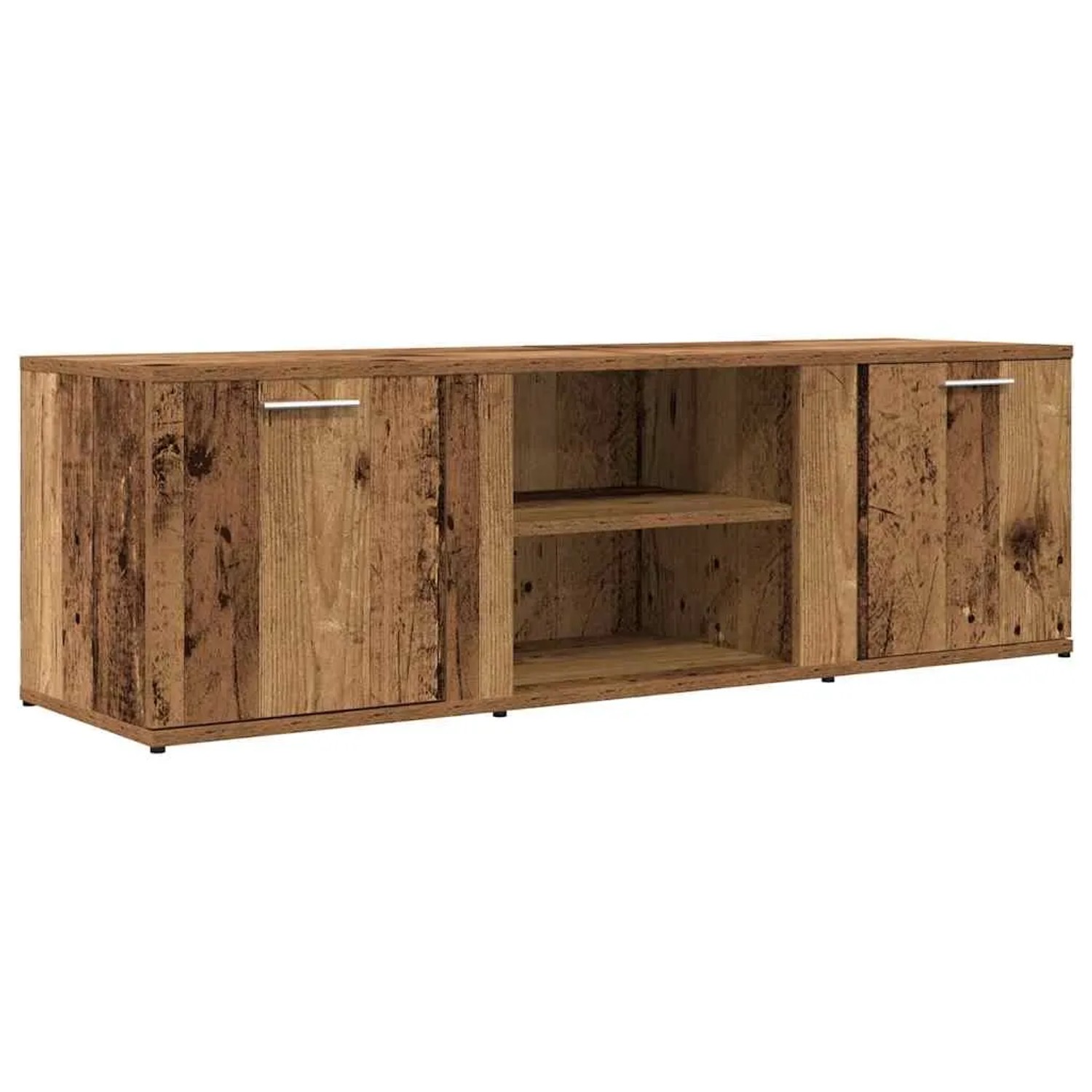 vidaXL TV-Schrank Altholz-Optik 120x34x37 cm Holzwerkstoff 855974