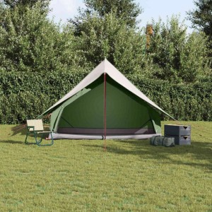 vidaXL Zelte mit Dach Grün 256 x 266 x 185 cm Polyester 4100676
