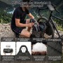 Sekey Mumienschlafsack Anthrazit, 0,9kg leicht, verpackt für Camping & Trekking im Packsack.