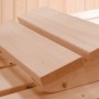 Holz-Fußstütze für Weka Massivholzsauna, Zubehör für Saunen.