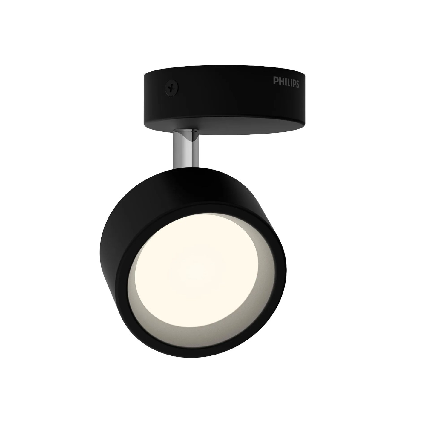 Philips Spotleuchte Bracia 1-Flammig 5,5 W Schwarz