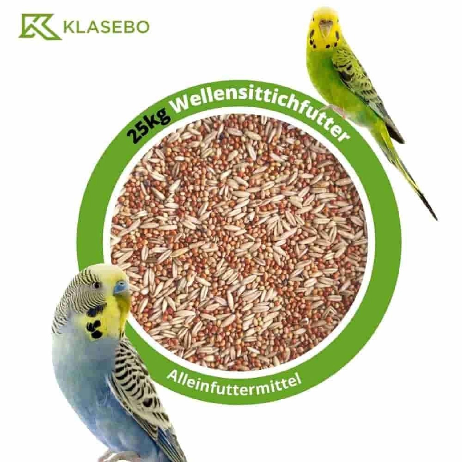Klasebo Wellensittichfutter 25kg