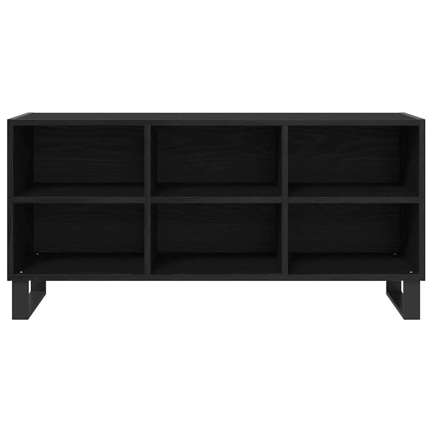 vidaXL TV-Schrank Schwarz Eichen-Optik 103,5 x 30 x 50 cm 881928 günstig online kaufen