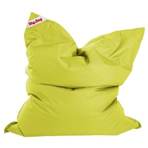 Grüner Sitting Point Sitzsack Big Bag Brava mit 380 l Volumen für Jugend- und Wohnzimmer.