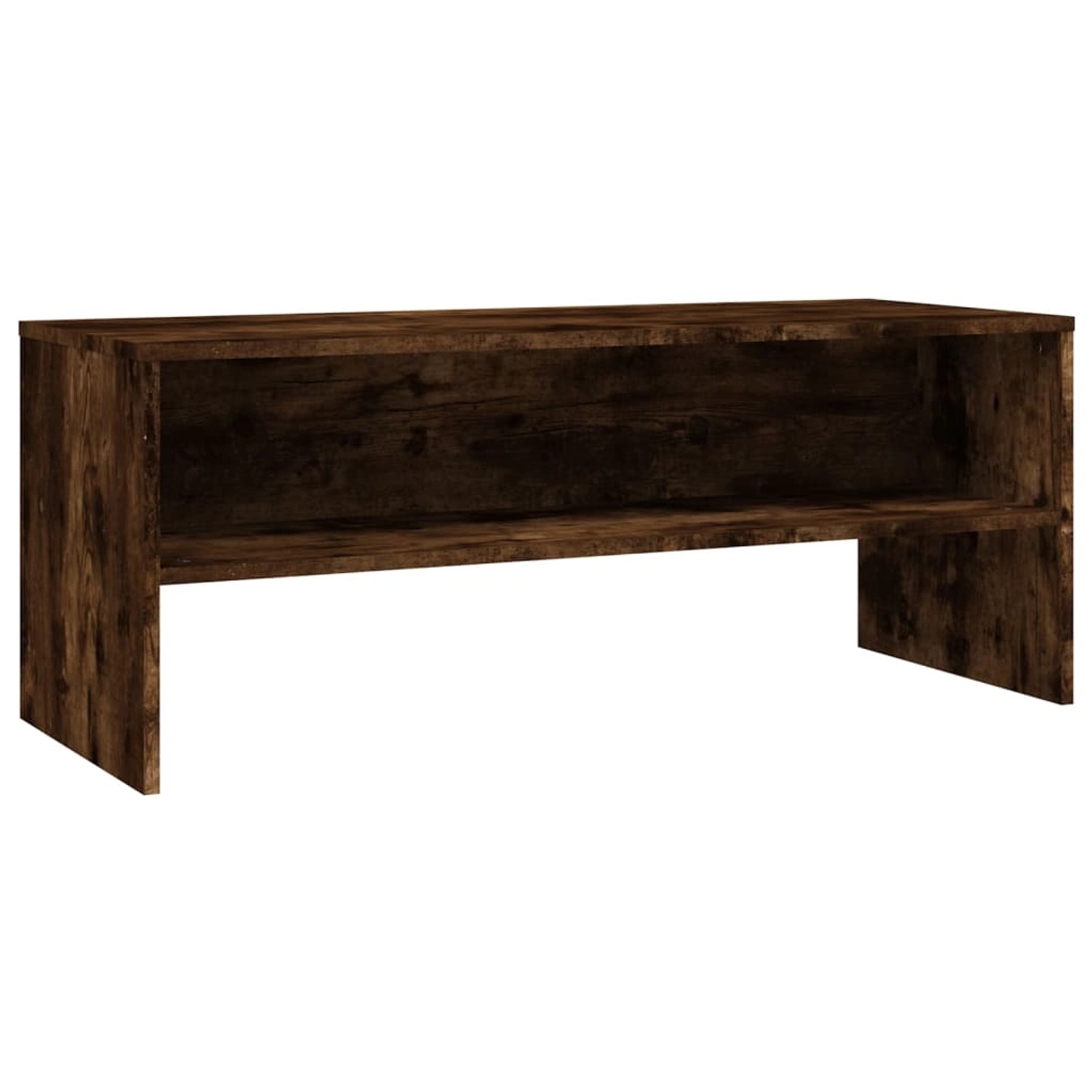 vidaXL TV-Schrank Räuchereiche 100x40x40 cm Holzwerkstoff 815231