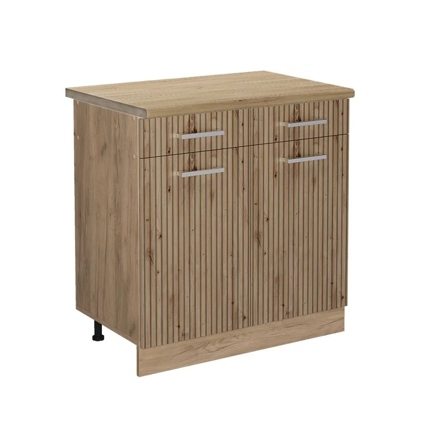 Vicco Küchenunterschrank R-Line Artisan-Eiche Goldkraft Eiche 80 cm AP Eiche