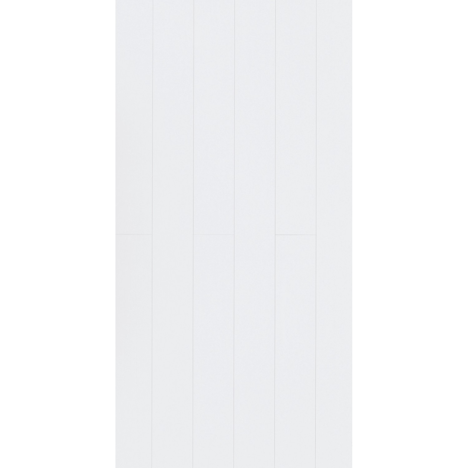Parador Dekorpaneel RapidoClick 128 cm x 22,3 cm Weiß Seidenmatt