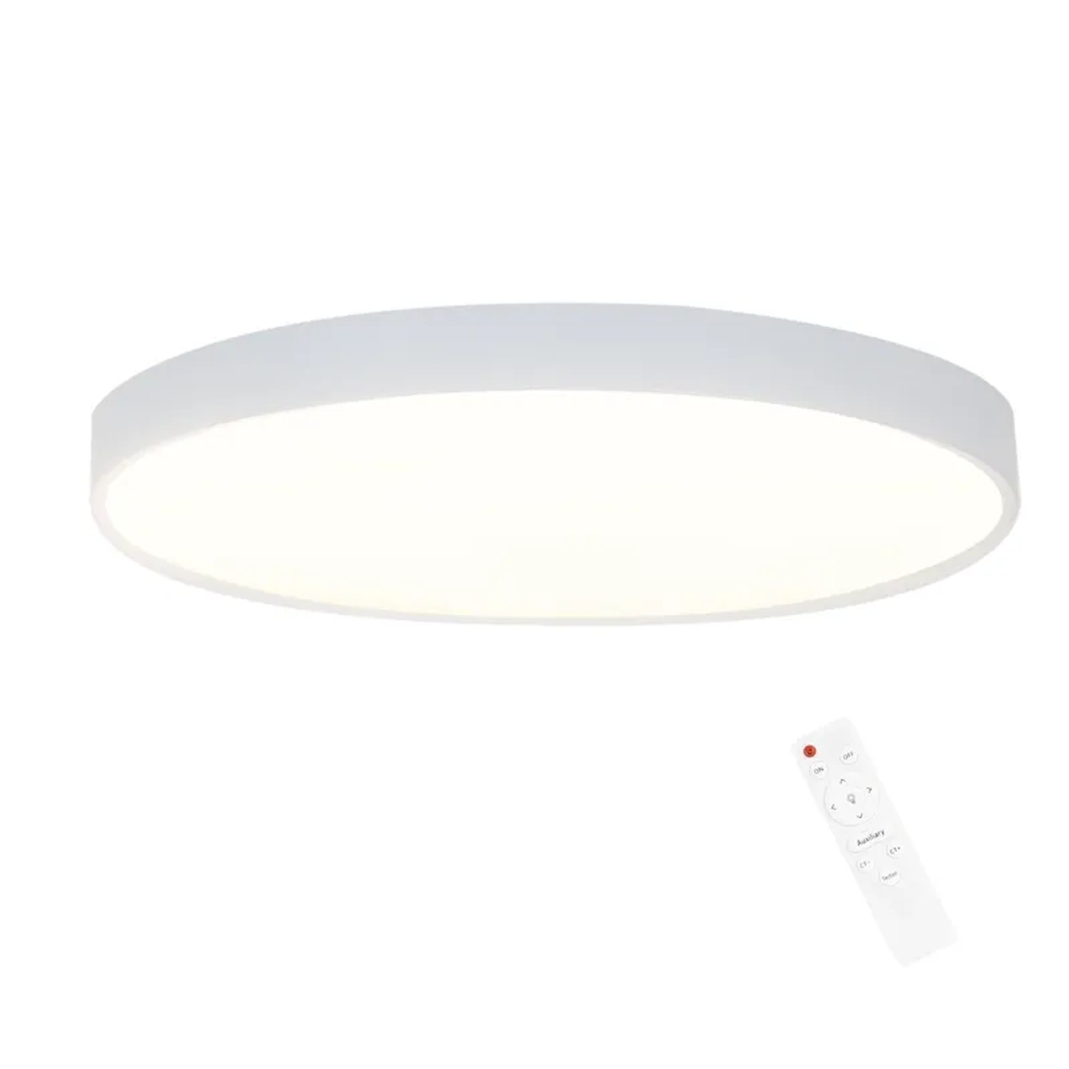 Nettlife Deckenleuchte aus Plastik L 6cm Weiß