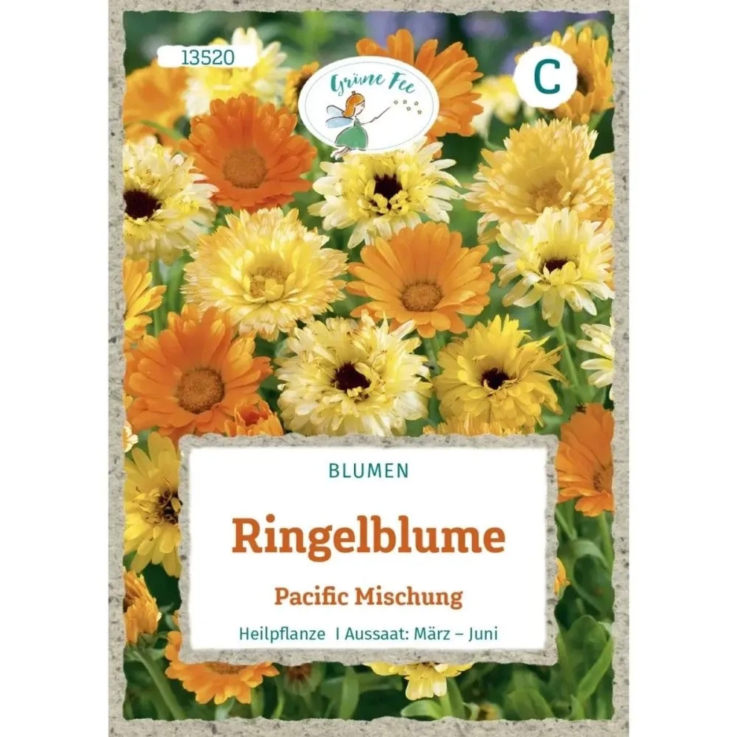 Grüne Fee Ringelblume Pacific Mischung Saatgut
