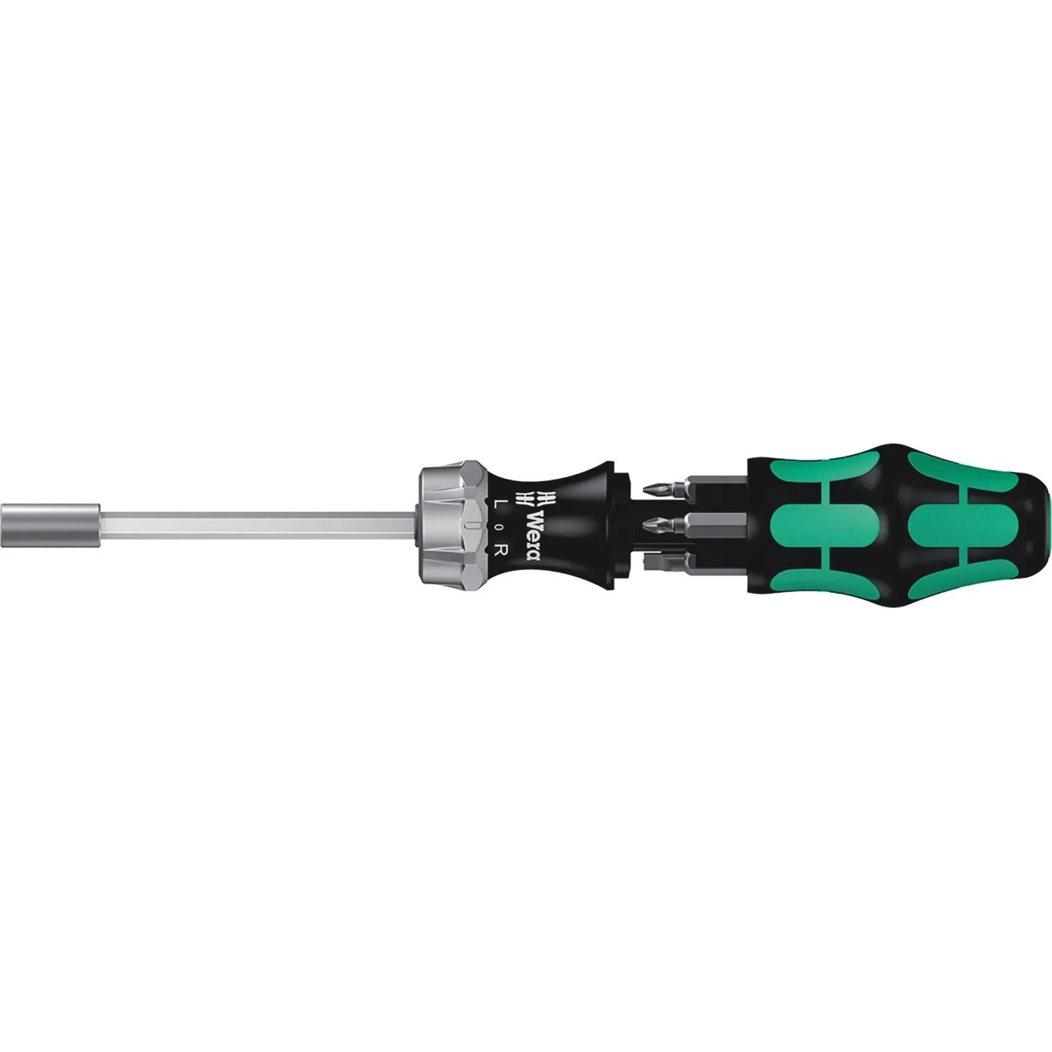 Wera Kraftform Kompakt 22 Schraubendreher-Set – 7-teilig Mit Tasche, Bajonettklinge, Rapidaptor
