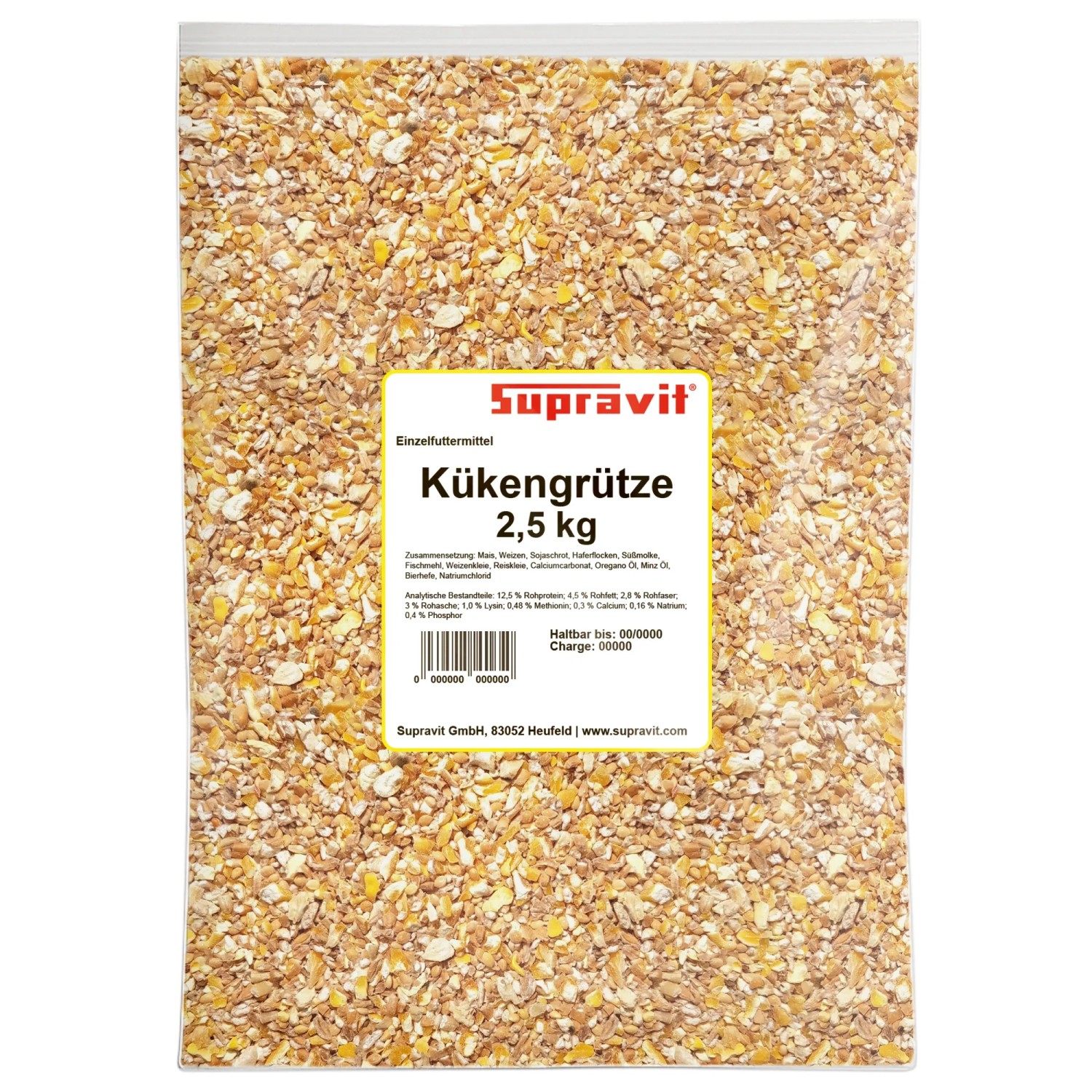 Supravit Kükengrütze Aufzuchtfutter für Hühner und Wachteln