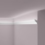 Graue NMC IL3 WALLSTYL Eckleiste für indirekte Beleuchtung, 2 m lang.