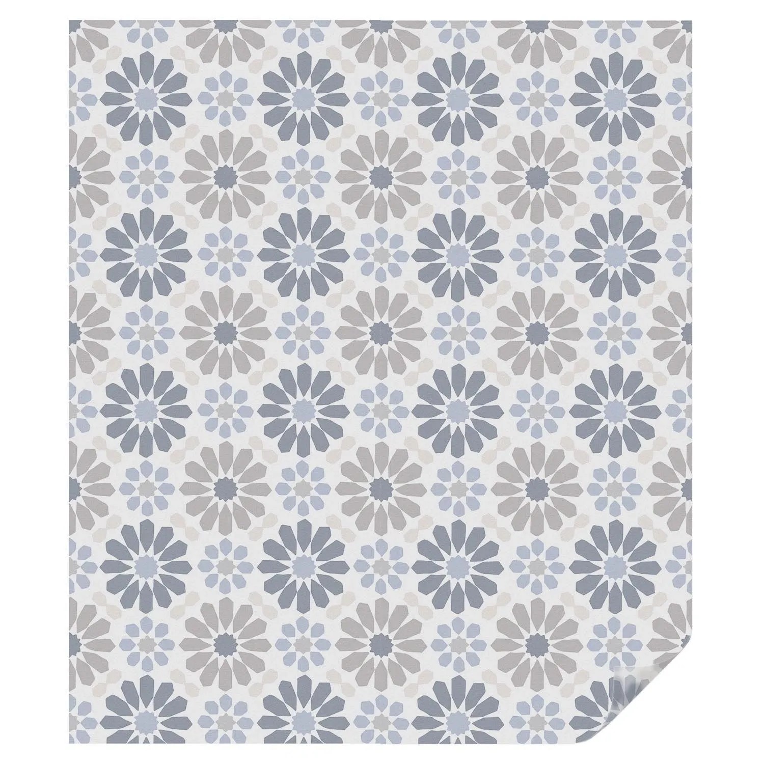 Tulup Buntglasfolie Blumenmosaik Fensterfolie Buntglas Selbstklebend 100x11 günstig online kaufen