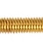 Messingfarbene LUX Gewindestange M10 x 1.000 mm für robuste Verbindungen.