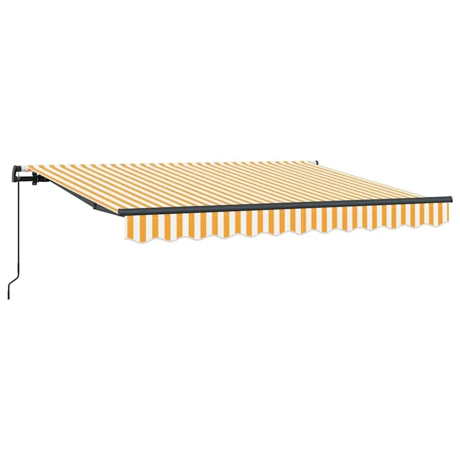 vidaXL Einziehbare Markise Gelb 300 x 200 cm Stoff 3329502