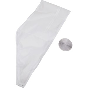 Hot Air Stop Dachfenster-Abdichtung, weiße Textil-Membran mit Klettband-Rolle für Klimageräte.