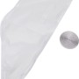 Hot Air Stop Dachfenster-Abdichtung, weiße Textil-Membran mit Klettband-Rolle für Klimageräte.