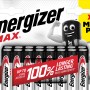 Energizer Max AA Mignon Batterien, 16er Pack. Alkaline Batterien für Geräte des täglichen Gebrauchs.