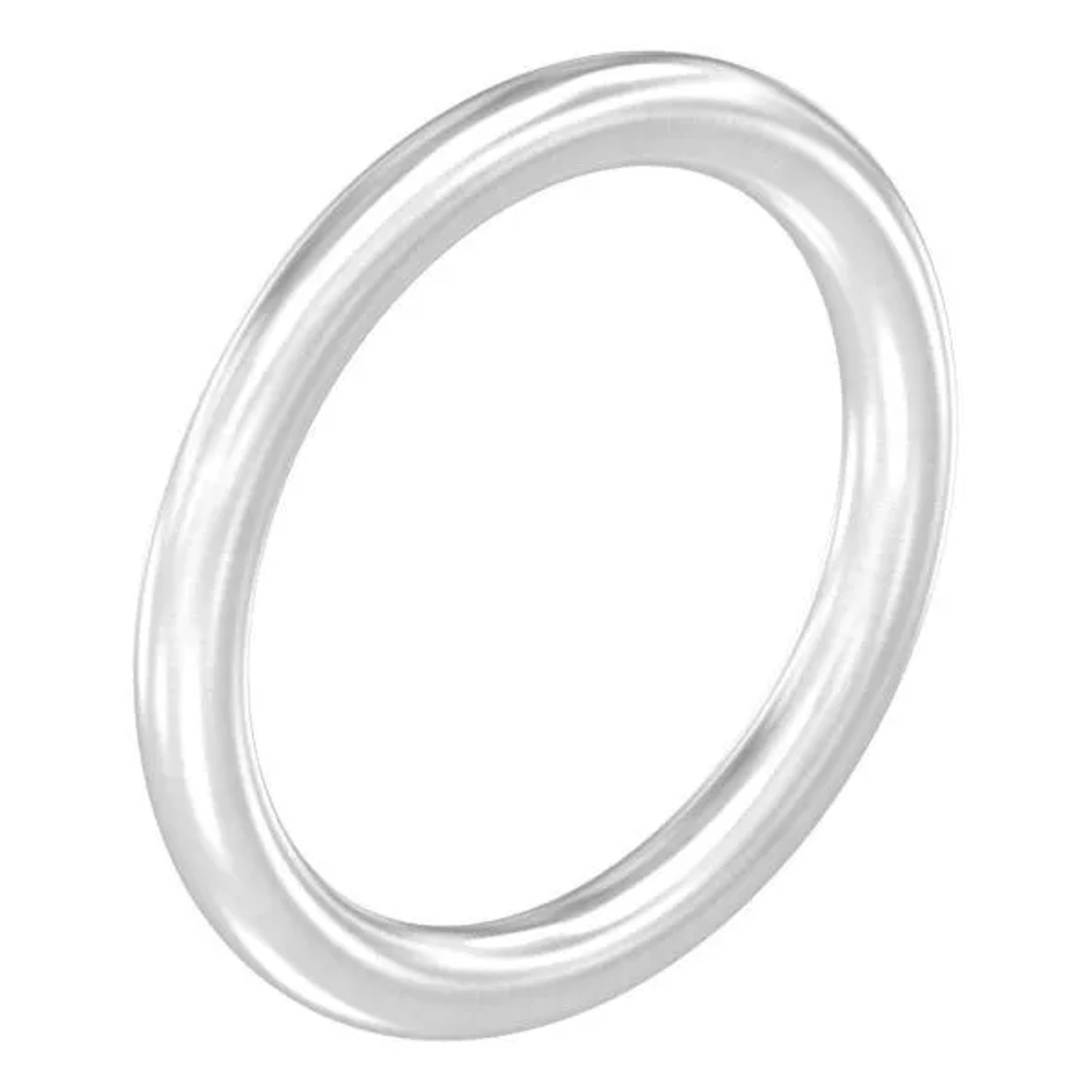 FeNau Ring Edelstahl V2A Ø 12 mm Außen Ø 108 mm Geschliffen Korn 240 Verschweißt