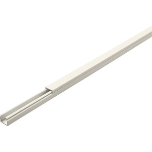 ASS Leitungsführungskanal, alpinweiß, 18x18 mm, aus PVC. Kabelkanal für die Elektroinstallation.