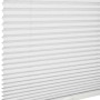 Schöner Wohnen Plissee Milla, 50x130 cm, Weiß, Crush-Optik, für Fenster, blickdicht und lichtdurchlässig.