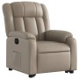 vidaXL Relaxsessel mit Aufstehhilfe Elektrisch Cappuccino Kunstleder 3205284_4