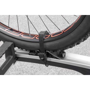 Eufab Radstopper für Fahrradträger, 2-tlg., zur sicheren Fixierung breiter Reifen bis 3,25 Zoll.