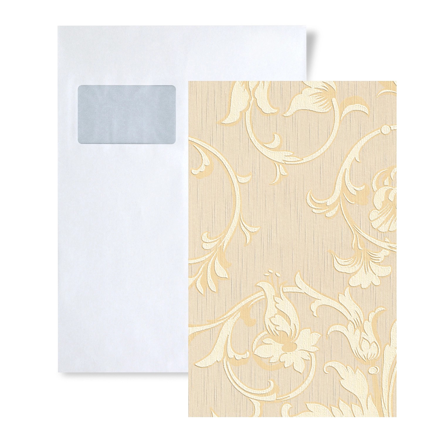 PROFHOME 1 MUSTERSTÜCK S-956332-GU DIN A4 MUSTER der Blumen Tapete günstig online kaufen