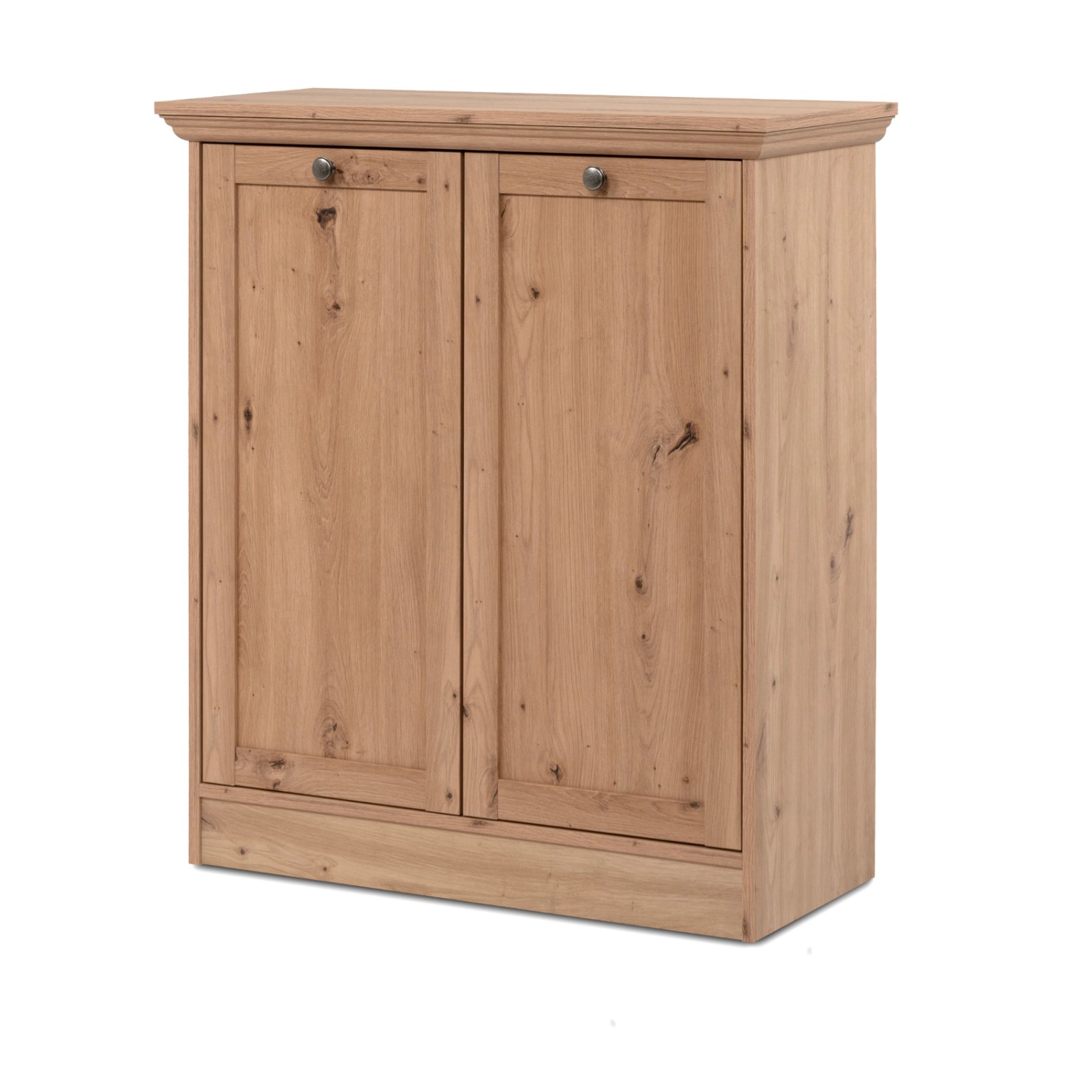 Furn.Design Kommode Eiche Artisan 80 cm 2-türig Rubik günstig online kaufen