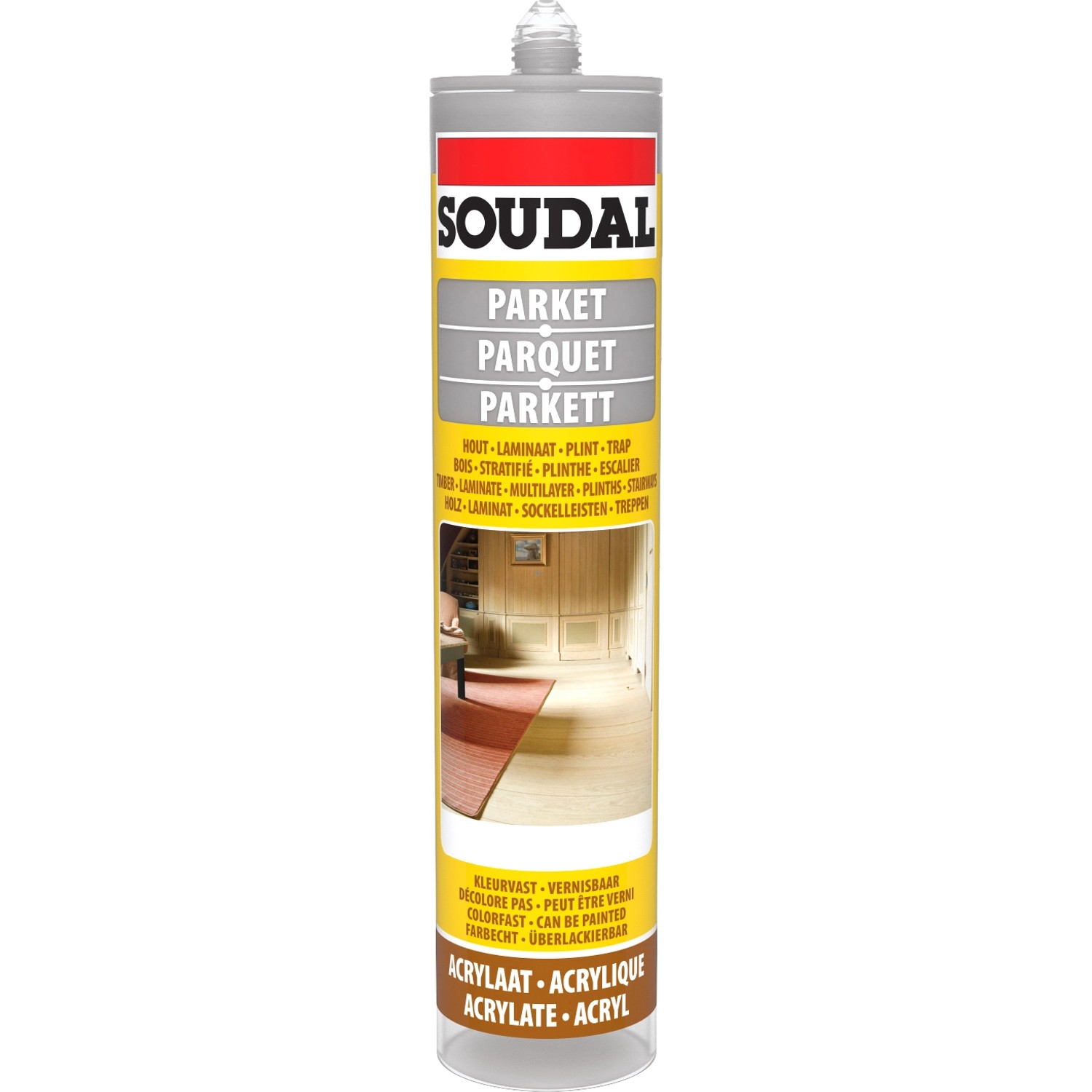 Soudal Parkettdichtstoff Dunkelgrau 290 ml
