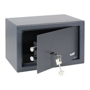 HMF 49200-11 Safe Tresor Schlüssel Möbeltresor 31 x 20 x 20 cm Anthrazit