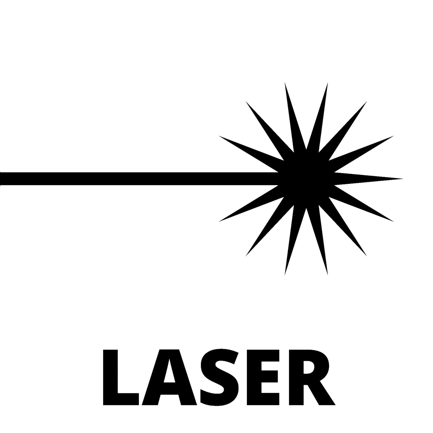 Symbol für Laserfunktion der Einhell Zug-Kapp-Gehrungssäge TC-SM 216.