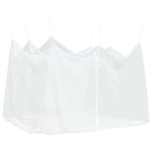 vidaXL Moskitonetz für den Außenbereich 220 Maschen Weiß 300 x 300 x 250 cm 4010035