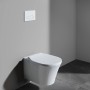 Wandhängendes Ideal Standard WC mit Softclose-Sitz Connect Air, Weiß.