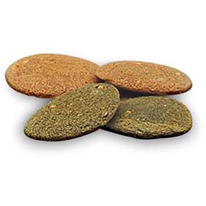 Tetra Wafer Mix Fischfutter: Mix aus braunen und grünen Wafern.