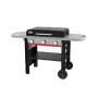 Weber Gasgrill Slate GPD Premium Plancha 71 cm, Grillwagen mit 3 Brennern und Ablagetisch.