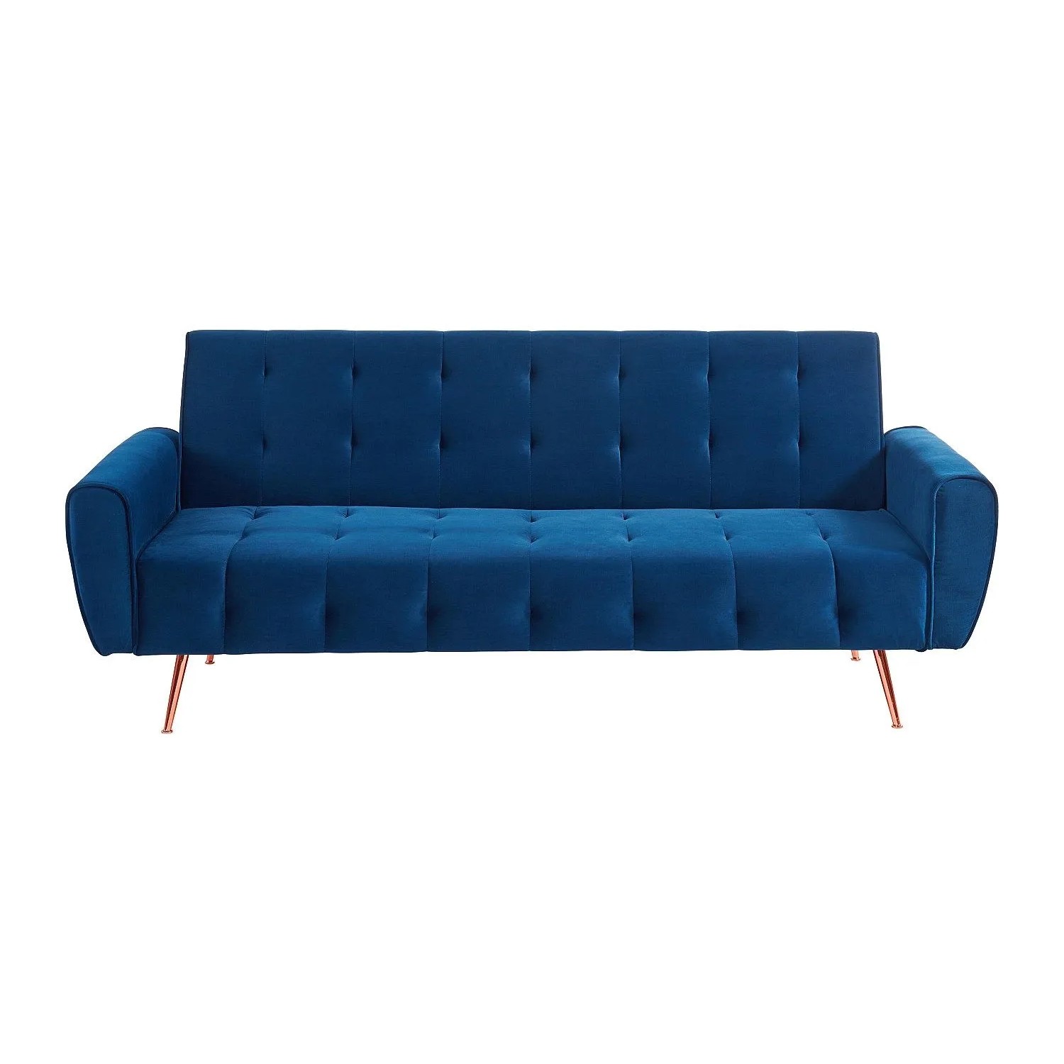 Vente-unique Schlafsofa Polani Königsblau 209 cm