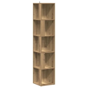 vidaXL Eckregal Artisan-Eiche 33x33x165 cm Holzwerkstoff 856725