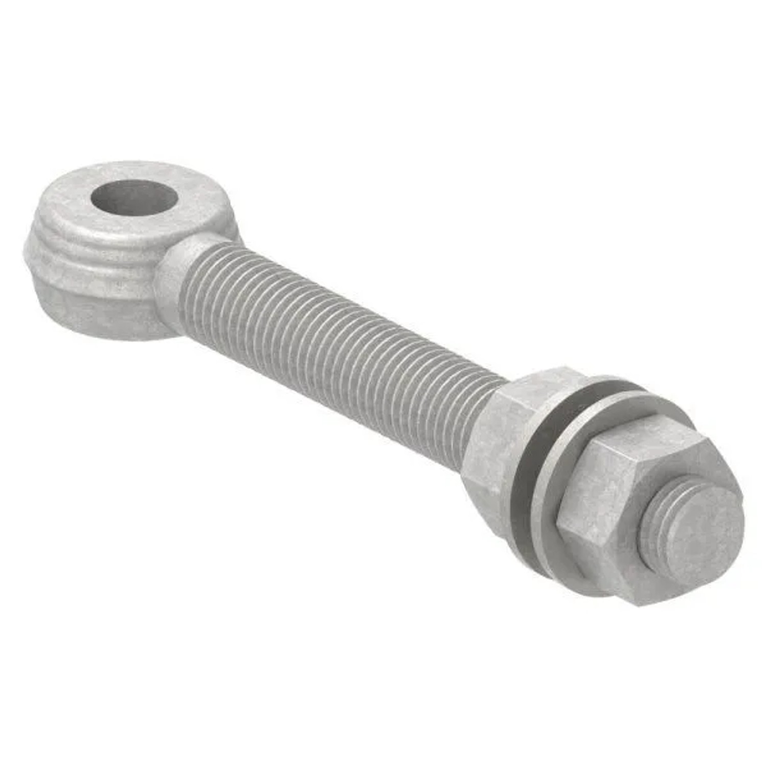 FeNau Torband Augenschraube M20 X 160 mm Komplett Feuerverzinkt Inkl. Muttern & Scheiben