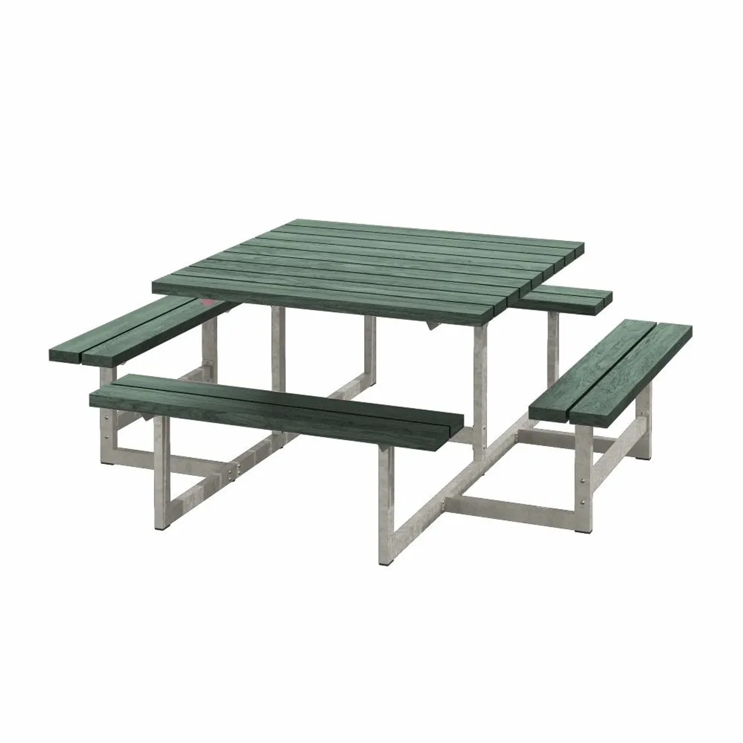 PLUS Gartenmöbel Sitzgruppe 200 cm Klappbar Retex Grün Picknick